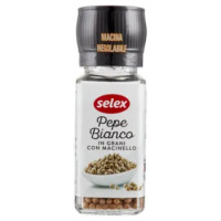 Selex Pepe Bianco In Grani Con Macinello 50 g