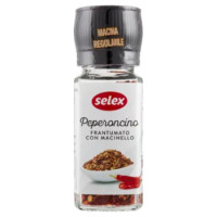 Selex Peperoncino Frantumato Con Macinello 32 g