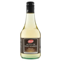 Selex Aceto Di Vino Bianco Acidità 7,1% Maturato In Fusti Di Legno 500 Ml