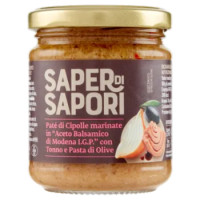 Selex Saper Di Sapori Paté Di Cipolle In Aceto Balsamico, Tonno, Sedano e Pasta Di Olive 180 g