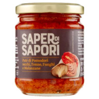 Selex Saper Di Sapori Paté Di Pomodori Secchi, Tonno, Funghi e Melanzane 180 g