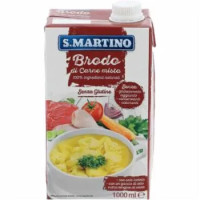 S.Martino Brodo di Carni Miste Senza Glutine lt 1