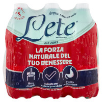 Lete Acqua Minerale Effervescente Naturale 6 x 50 Cl