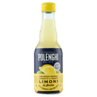 Giancarlo Polenghi Puro Succo Naturale Spremuto a Freddo Limoni Di Sicilia 200 Ml