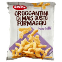Selex Croccantini Di Mais Al Formaggio 6x25 g