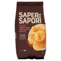 Selex Saper Di Sapori Patatine Doppia Cottura Gusto Paprika Piccante 130 g