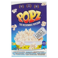 Popz The Microwave Popcorn Light 3 x 80 g