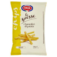 Pata Chips Le Spesse i Fiammiferi Di Patata 150 g