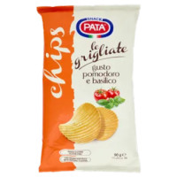 Pata Chips Le Grigliate Pomodoro e Basilico 90 g