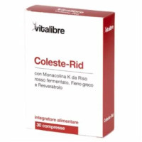 Vitalibre Coleste-Rid Integratore Alimentare Anticolesterolo 30 Compresse