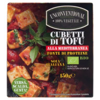 Unconventional Cubetti Di Tofu Alla Mediterranea Bio 150 g