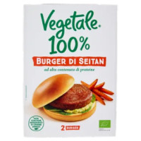 Vegetale 100% 2 Burger Di Seitan 180 g