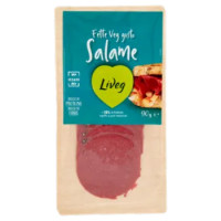 Liveg Fette Veg Gusto Salame 90 g