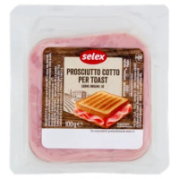 Selex Prosciutto Cotto Per Toast a Fette 100 g