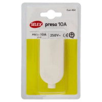 Selex Presa "Blueline" 10A(Ita) Bianco