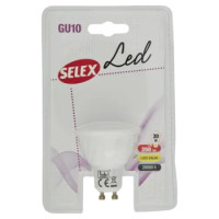Selex Lampadina Led Faretto Gu10 5W Luce Calda