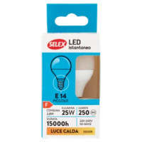 Selex Lampadina Led Sfera E14 3W Luce Calda