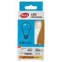 Selex Lampadina Led Goccia E27 11W Luce Calda