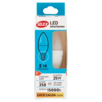 Selex Lampadina Led SMD Mini Oliva E14 3W