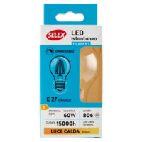 Selex Lampadina Led SMD Goccia E27 7W