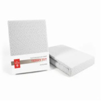 Le Telerie Coprimaterasso con Angoli Singolo Terry Jacquard