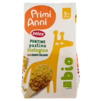 Selex Primi Anni Pastina Per L'Infanzia Puntine Biologica 350 g