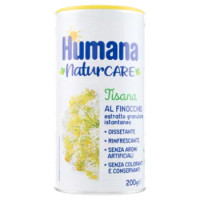 Humana NaturCare Tisana Al Finocchio Estratto Granulare Istantaneo 200 g