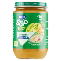 Hero Solo Bio Verdurine, Fagiolini e Nasello 190 g