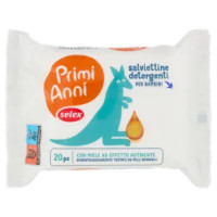 Selex Primi Anni Salviettine Detergenti Per Bimbo 20 Pezzi