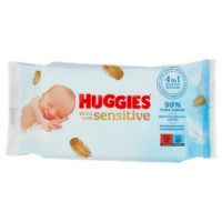 Huggies Extra Care Sensitive Cushiony Baby Cleansing Wipes 56 Pz