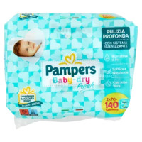 Pampers Baby-dry Fresh Salviette 2 x 70 Pz