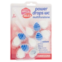Selex Casa Bella Wc Power Drops Con Candeggina 2 Pezzi