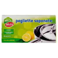 Selex Casa Bella Pagliette Saponate Profumo Limone 8 Pezzi