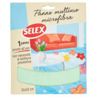SELEX - PANNO MULTIUSO MICROFIBRA 32x32 Cm