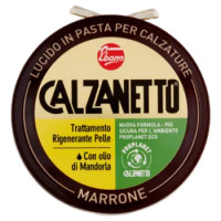 Calzanetto Lucido In Pasta Per Calzature Marrone 50 Ml