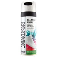 Calzanetto Sneaker Care Cleaning Foam Schiuma Detergente Senza Risciacquo 200 Ml