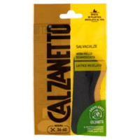 Calzanetto Salvacalze Vera Pelle Scamosciata Misura 36-40