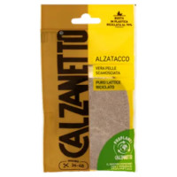 Calzanetto Alzatacco Vera Pelle Scamosciata Misura 36-40