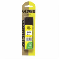 Calzanetto Stringa Piatta Marrone 90 cm 2 Paia