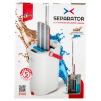 Super5 Separator Flat Mop Con Separatore Acqua