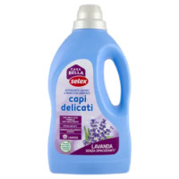 Selex Casa Bella Detersivo a Mano e In Lavatrice Liquido Capi Delicati Lavanda 30 Lavaggi 1,5 L