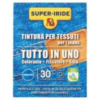 Super-Iride Tintura Per Tessuti Per i Jeans Tutto In Uno Jeans Blu 350 g