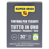 Super-Iride Tintura Per Tessuti Tutto In Uno Grigio 350 g