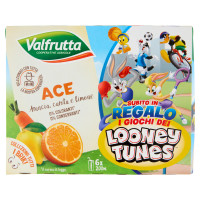 Valfrutta ACE Arancia, Carota e Limone 6 x 200 Ml