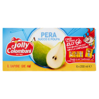 Jolly Colombani Pera Succo e Polpa 6 x 200 Ml