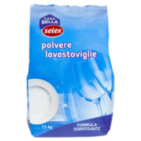Selex Casa Bella Detersivo Per Lavastoviglie In Polvere Limone 1,5 Kg