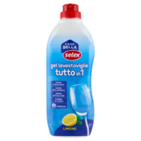 Selex Casa Bella Detersivo Per Lavastoviglie Gel Tutto In 1 Al Limone 650 Ml