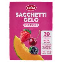 Selex Sacchi Gelo Piccoli Cm 18X28 30 Pezzi