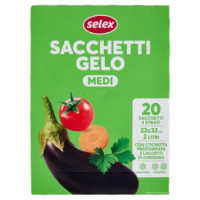 Selex Sacchi Gelo Medi Cm 23X32 20 Pezzi