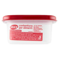 Selex Contenitore Per Alimenti Freezer/Frigo Rettangolare 0,15 L